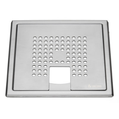 B&Q -  Square Pattern Bathroom Drain Cover Floor Grating For Tub
