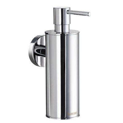 Smedbo Wall Mounted 150Ml Soap Dispenser With Round Back Plate from B&Q