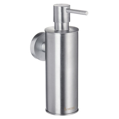 Smedbo Wall Mounted 150Ml Soap Dispenser With Round Back Plate from B&Q