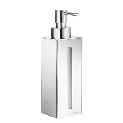 Smedbo Polished Chrome Wall Mounted 250Ml Pump Soap Dispenser from B&Q
