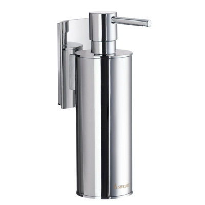 Smedbo Polished Chrome Wall Mounted 150Ml Pump Soap Dispenser from B&Q