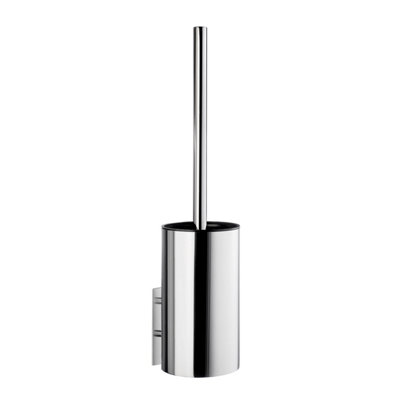 B&Q - BeslagsbodenToilet BrushChromed Stainless SteelSelf-Adhesive
