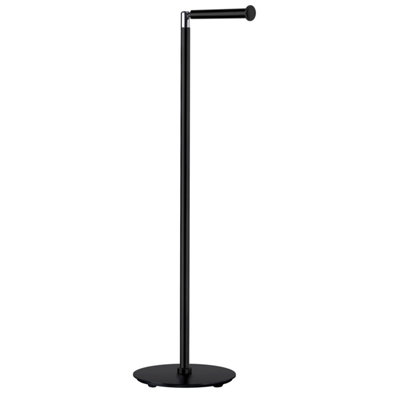 Smedbo Stainless Steel Freestanding Toilet Roll HolderRound Base from B&Q