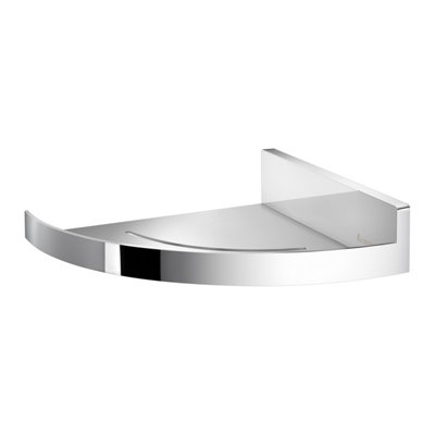 Smedbo Sideline Bathroom Shower Corner Shelf Storage Organiser from B&Q