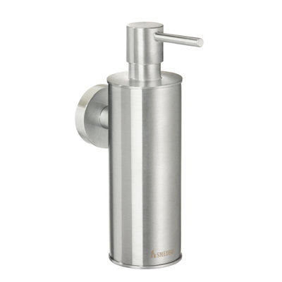 Smedbo Wall Mounted 150Ml Soap Dispenser With Round Back Plate from B&Q