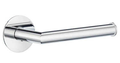 Smedbo Polished Chrome Self Adhesive Wall Mounted Toilet Roll Holder - Image 2