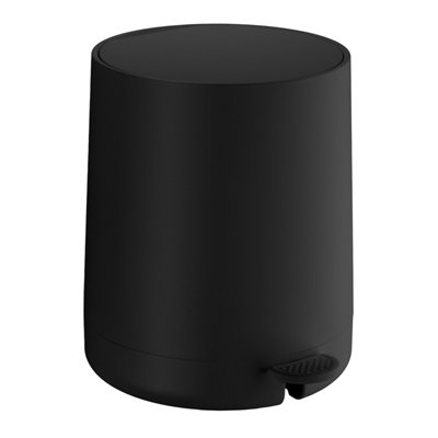 B&Q - BeslagsbodenPedal Bin 4 L. Black. Softclose. Height 255 mm.