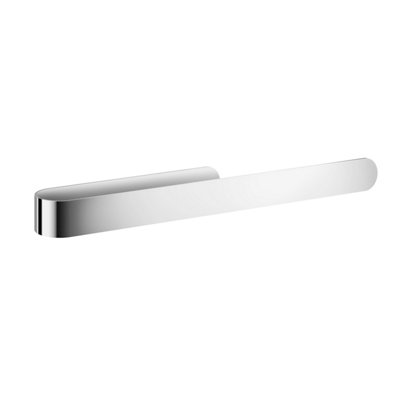 B&Q -  Polished Stainless Steel Towel Rail 35Cm/13.8" Self Adhesive Wall Mounted Bathroom Towel Holder