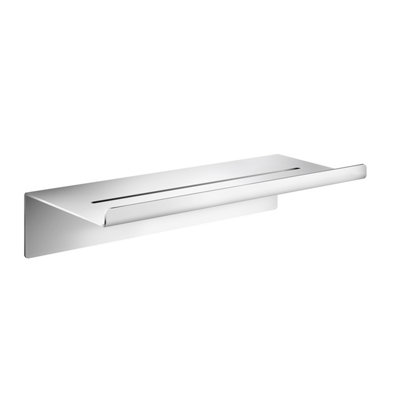 Smedbo Chrome Steel Bathroom Shower Shelf Storage Organiser from B&Q