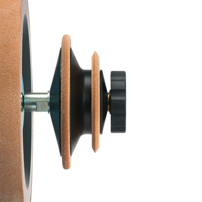 B&Q -  Profiled Leather Honing Wheel