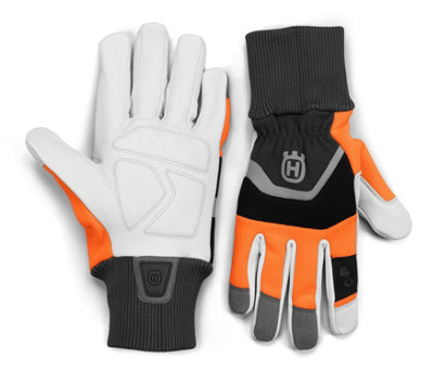 Husqvarna Functional Gloves With Saw Protection Size 8 from B&Q