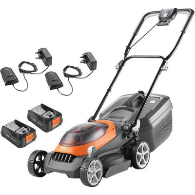 B&Q -  Ultrastore 340R Li Battery Lawnmower Kit