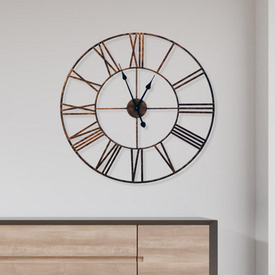 73cm x 73cm Classic Rustic Copper Vintage Roman