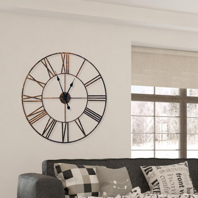 73cm x 73cm Classic Rustic Copper Vintage Roman