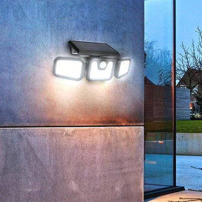 74 LED Solar Powered Light With 3 Adjustable Modes