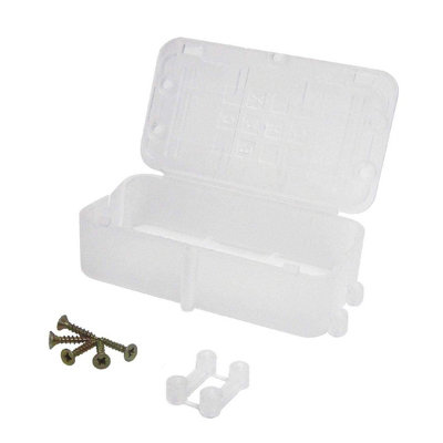 5 X Electrical Junction Boxes For Enclosed Chocbox Wire Cable Connections from B&Q