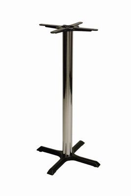  - Elliot Chrome Table BaseSmall Poseur