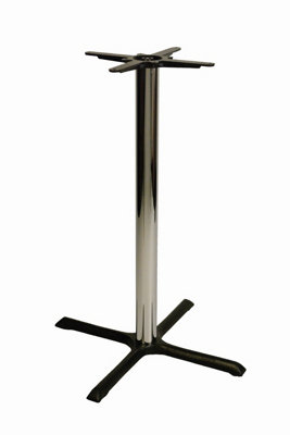  - Elliot Chrome Table Base Medium Poseur