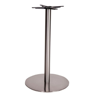  - Daniella Steel Round Table Base Medium Poseur