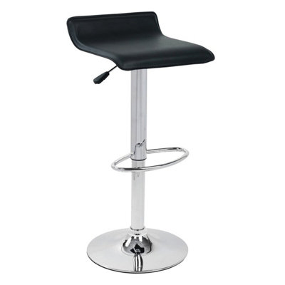 Baconey Adjustable Breakfast Bar StoolBlack from B&Q