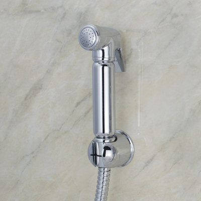 Nes Home Douche Shower Spray Kit With Holder & Hose Chrome from B&Q