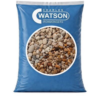 Charles Watson Apricot Gravel 1422mm Decorative Stone Approx. 20Kg Polybag from B&Q