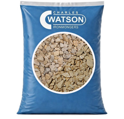 Charles Watson 20mm Mellow Cotswold Landscapers Decorative Stones Approx. 20Kg Polybag from B&Q
