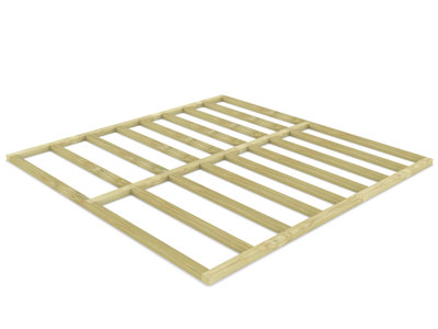 Arbor Garden Solutions Wooden Shed Bases 10X10 (W-295Cm X D-300Cm), Made Of 38mm X 63mm-26662 