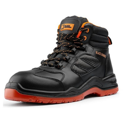 B&Q -  8844 Composite Safety Boots For Men Non-Metallic Lightweight Durable Work Shoes Non-Slip Anti-Static (5 Uk)