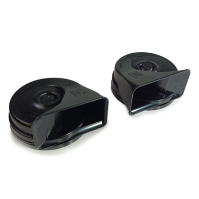 Fiamm Trumpet Snail Horn Loud 495/405Hz Dual Tone 110Db Universal Fit Twin Terminal from B&Q