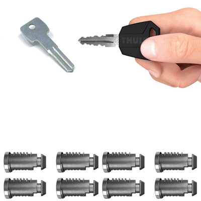 Thule 450800 One Key SystemSet Of 8 Locks Includes Master Key from B&Q