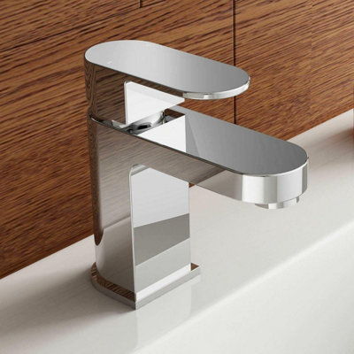 B&Q -  Eclipse Cloakroom Mono Basin Sink Mixer Tap