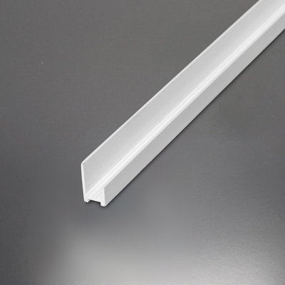 Nes Home Base Seal White Trim 10mm from B&Q