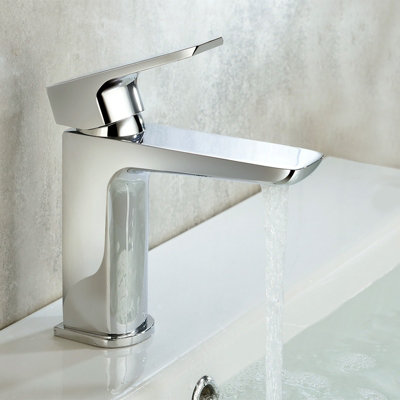 Nes Home Keninton Bathroom Basin Mono Mixer Tap from B&Q