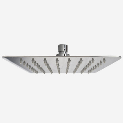 Nes Home Square 300mm Ultra Thin Shower Head from B&Q