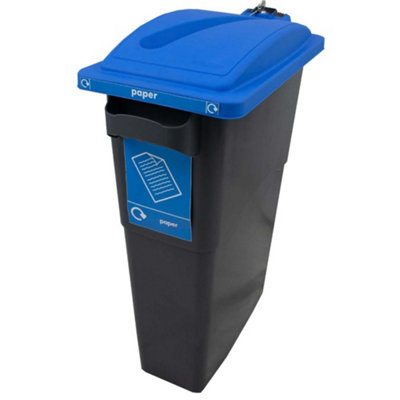 Kingfisher Direct Sustainabin Recycling BinBlueLock Slot Top70 Litres from B&Q