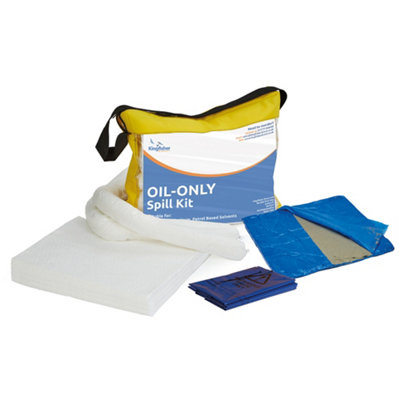 Kingfisher Direct 50 Litre Oil Only Spill Kit With Drain Cover from B&Q