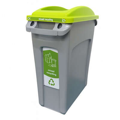 Kingfisher Direct Simpler Recycling Slim Jim Mixed Recycling Bin60 Litre from B&Q