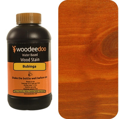 B&Q -  Water-Based Wood Stain DyeBubinga200MlReady To Use Quick Dry