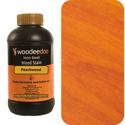 B&Q -  Water-Based Wood Stain DyePeachwood200MlReady To Use Quick Dry