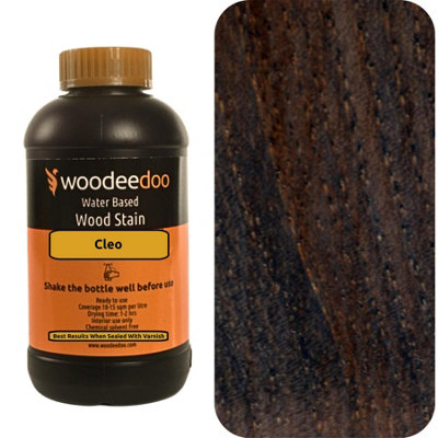 Woodeedoo Water-Based Wood Stain DyeCleo450MlReady To Use Quick Dry from B&Q