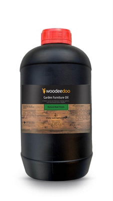 Woodeedoo Garden Furniture Oil Matt Finish 100Ml Outdoor Wood Sample Eco Friendly Natural Vegetable Oil Protection from B&Q