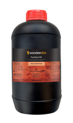 Woodeedoo Furniture Oil Matt Finish 1L Natural Vegetable Oil Protector Enhances Grain Indoor Furniture & Doors from B&Q
