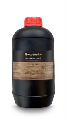 Woodeedoo Wood Varnish Satin450MlClear Water-Based Durable Protective Coating Interior Furniture Doors Boxes Décor from B&Q