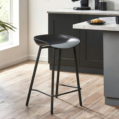  - Mayfair Breakfast Bar Kitchen Stool Set Of 2