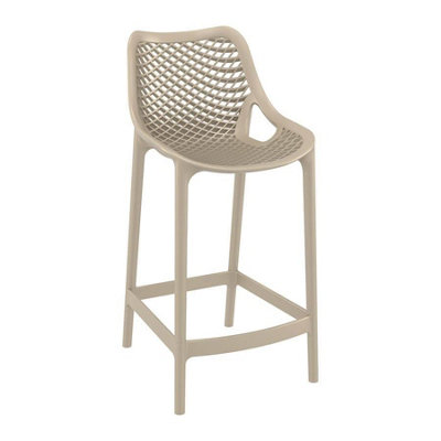 Spyro Mid Height Bar Stool 65Taupe from B&Q