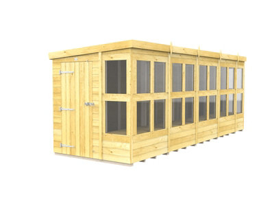 Buttercup Farm 18 X 6 Feet Pent Potting ShedWoodL178 X W533 X H201 Cm from B&Q