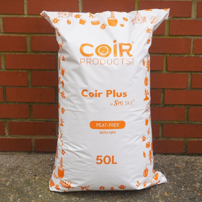 B&Q -  Coirplus With Npk50L BagL74 X W40 X H30 Cm