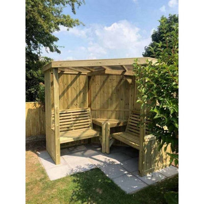 B&Q -  4 Seasons Garden RoomInstallation Incl.L150 X W290 X H205 CmAssembly Incl.Set Of Waterproof Cushions Included