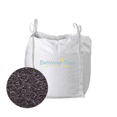 Buttercup Farm 20mm Plum Slate Chippings Premium Aggregate Bulk Bag850 Kilos from B&Q